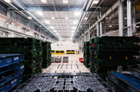 The new PXL press at the Martorell plant is one of the most modern in the world